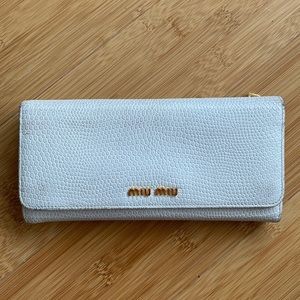 Miu Miu Leather Wallet
